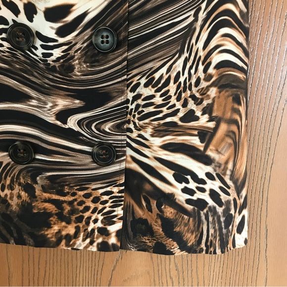 Randy Kemper Pencil Skirt Size 4, Small Animal Print, Leopard, Cheetah - Picture 5 of 16